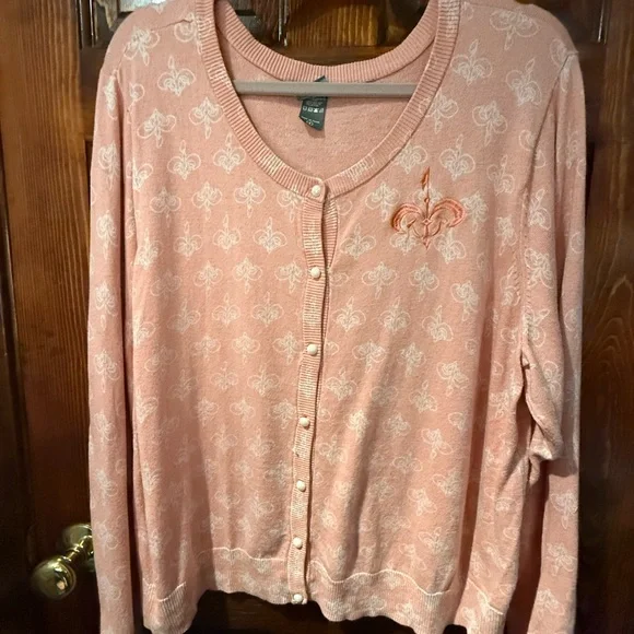 Her Universe Pink Patterned starwars Cardigan - Picture 1 of 7